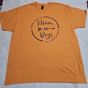 Orange Graphic Unisex Shirt